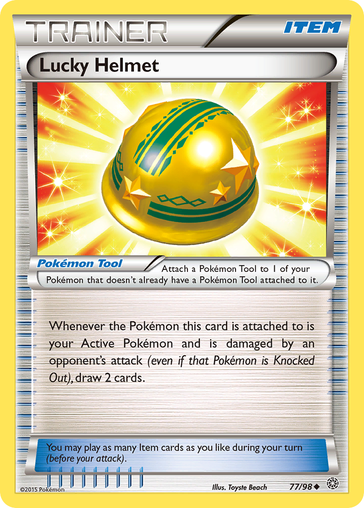 Lucky Helmet (77/98) [XY: Ancient Origins] | Total Play