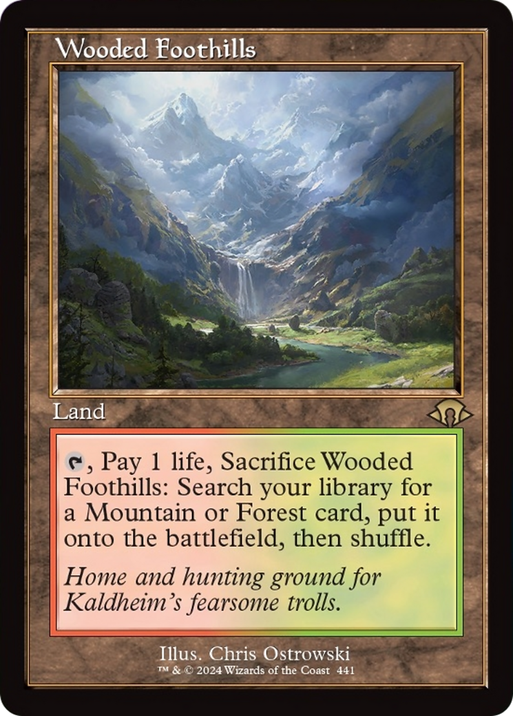 Wooded Foothills (Retro) [Modern Horizons 3] | Total Play