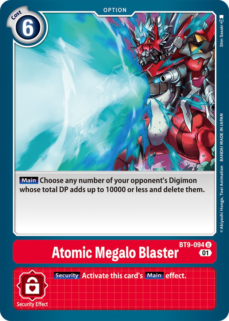 Atomic Megalo Blaster [BT9-094] [X Record] | Total Play