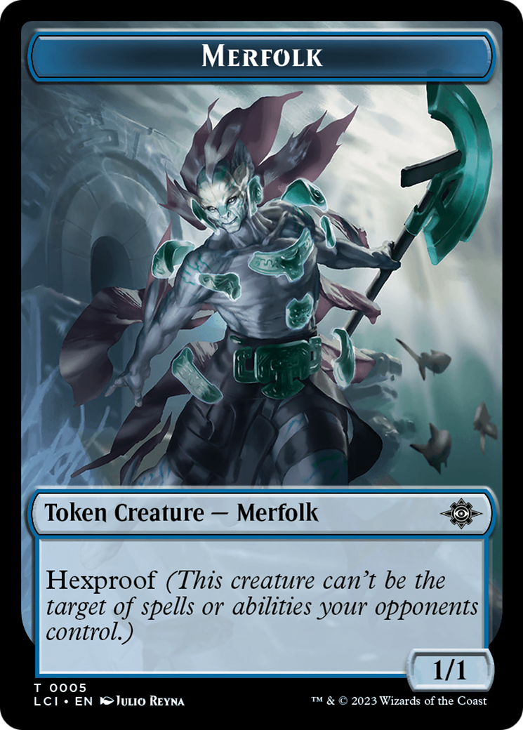 Merfolk Token [The Lost Caverns of Ixalan Tokens] | Total Play