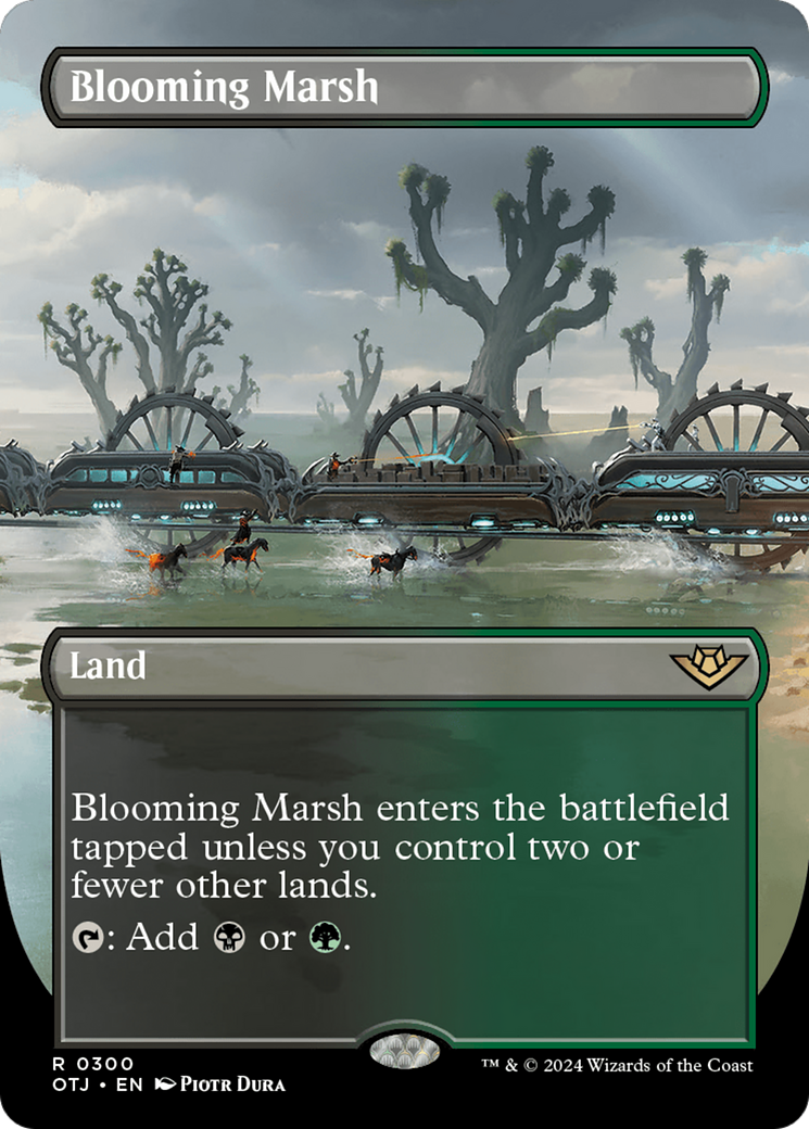 Blooming Marsh (Borderless) [Outlaws of Thunder Junction] | Total Play