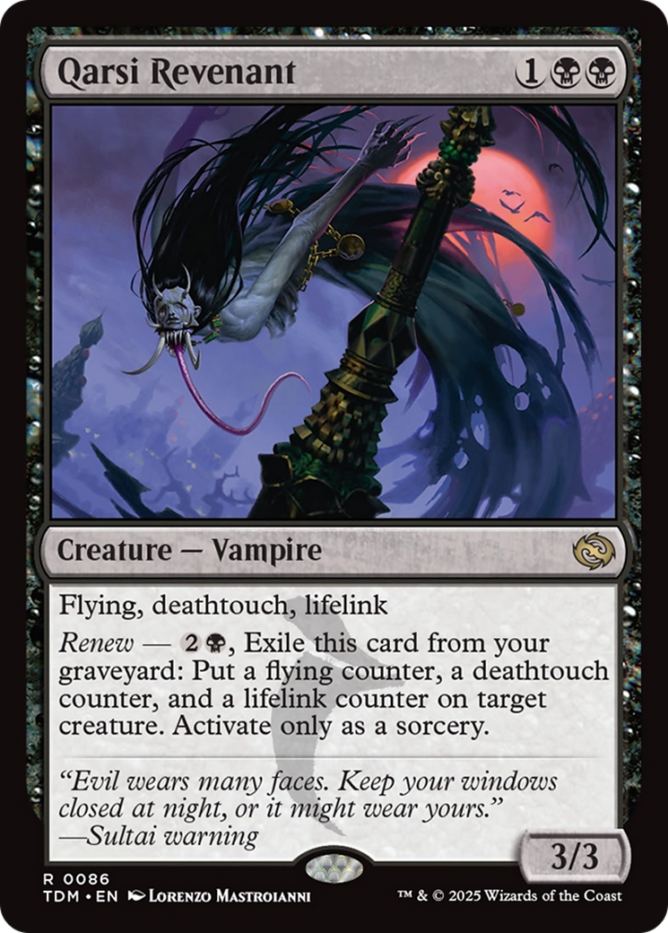 Qarsi Revenant [Tarkir: Dragonstorm] | Total Play