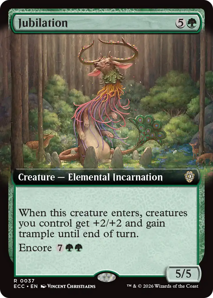 Jubilation (Extended Art) [Lorwyn Eclipsed Commander] | Total Play