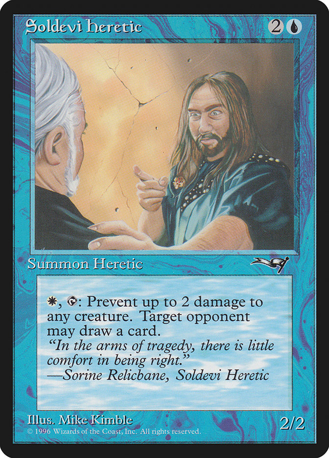 Soldevi Heretic (Pointing) [Alliances] | Total Play