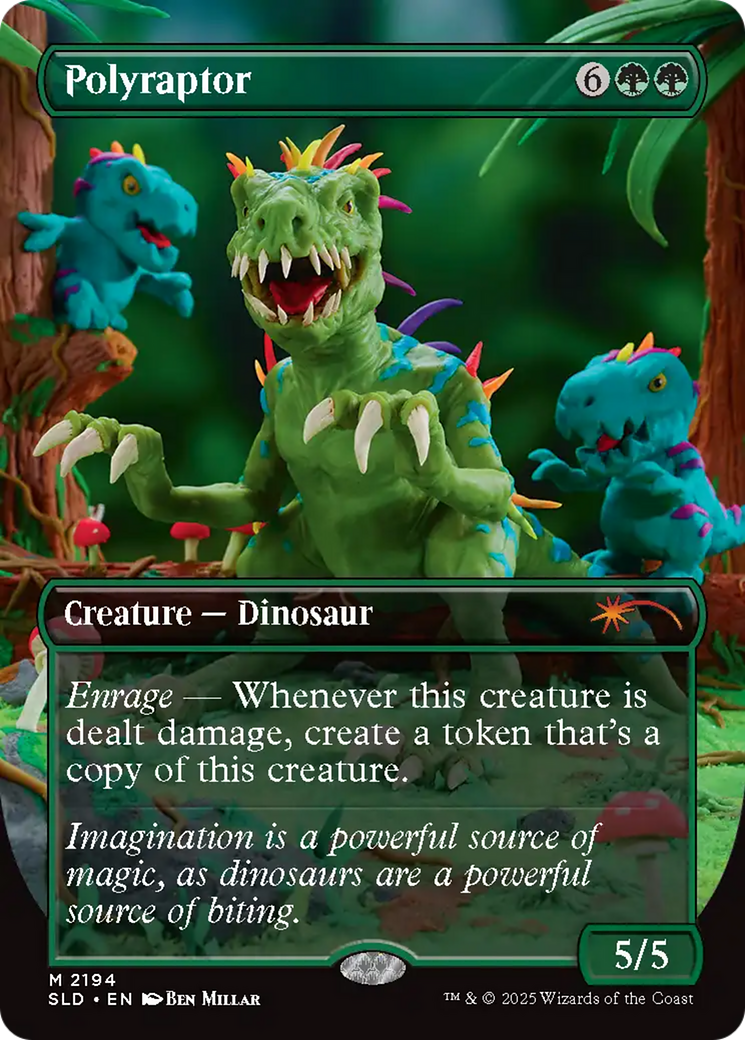 Polyraptor (Rainbow Foil) [Secret Lair Drop Series] | Total Play