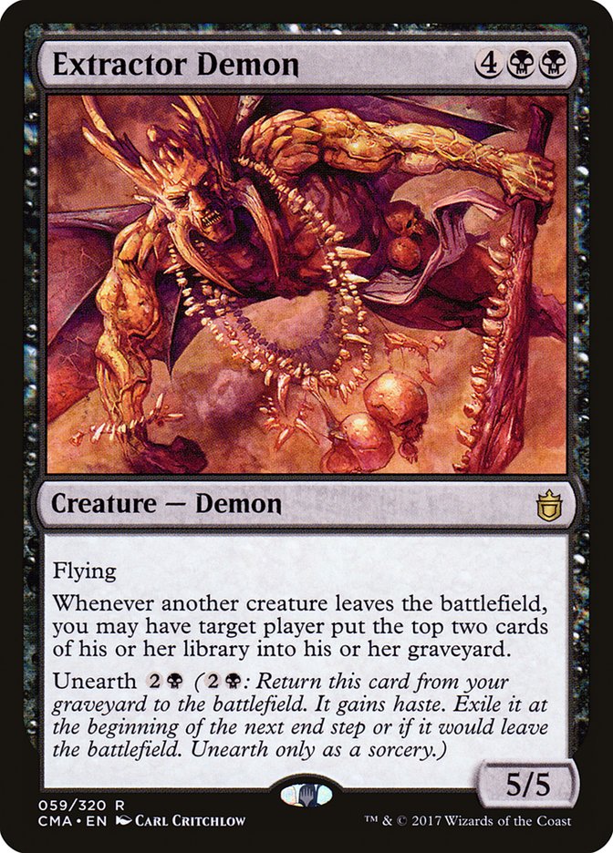 Extractor Demon [Commander Anthology] | Total Play