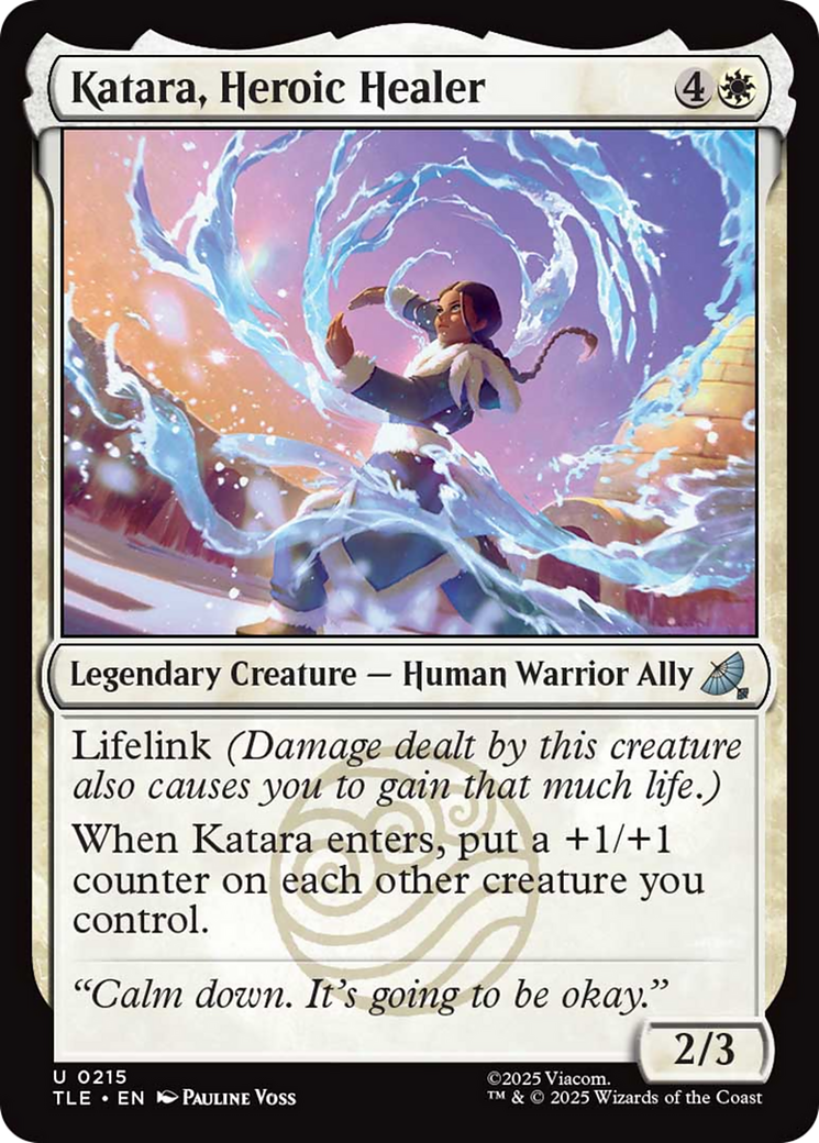 Katara, Heroic Healer [Avatar: The Last Airbender: Eternal-Legal] | Total Play