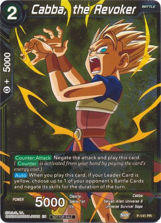 Cabba, the Revoker (P-141) [Promotion Cards] | Total Play
