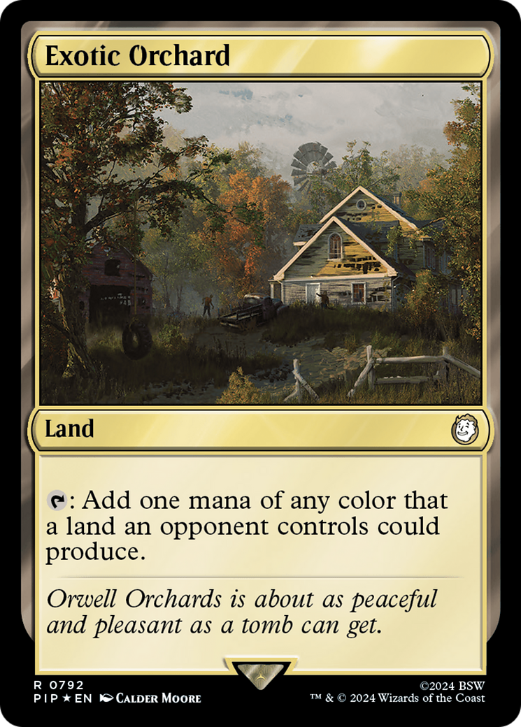 Exotic Orchard (Surge Foil) [Fallout] | Total Play