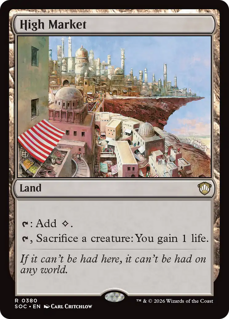 High Market [Secrets of Strixhaven Commander] | Total Play