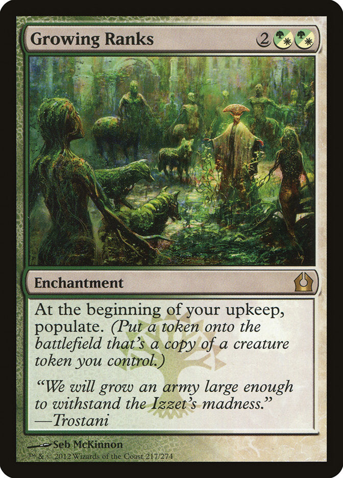Growing Ranks [Return to Ravnica] | Total Play