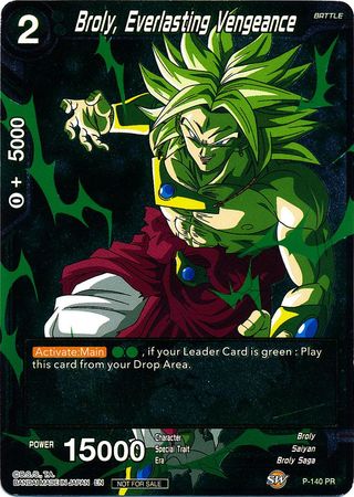 Broly, Everlasting Vengeance (P-140) [Promotion Cards] | Total Play