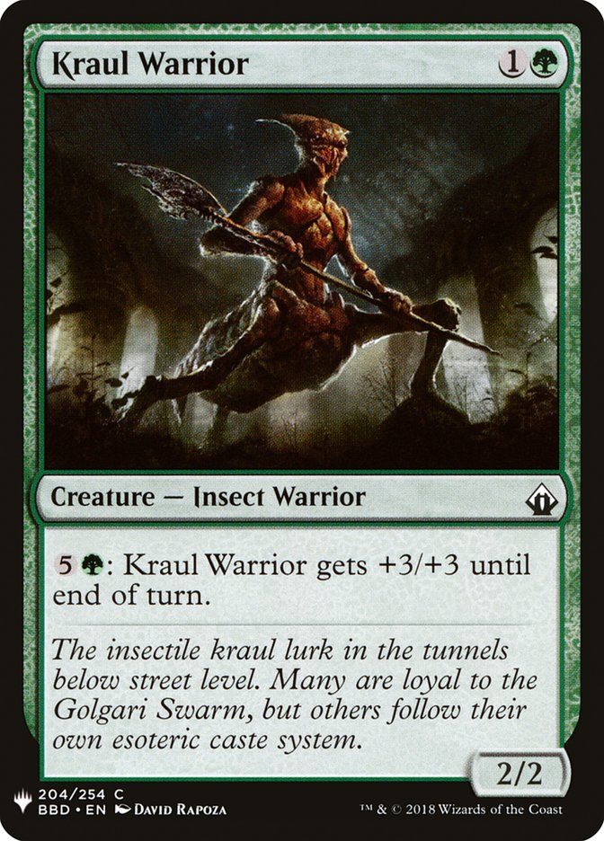 Kraul Warrior [Mystery Booster] | Total Play