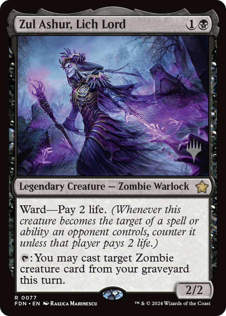 Zul Ashur, Lich Lord [Lorwyn Eclipsed Promos] | Total Play