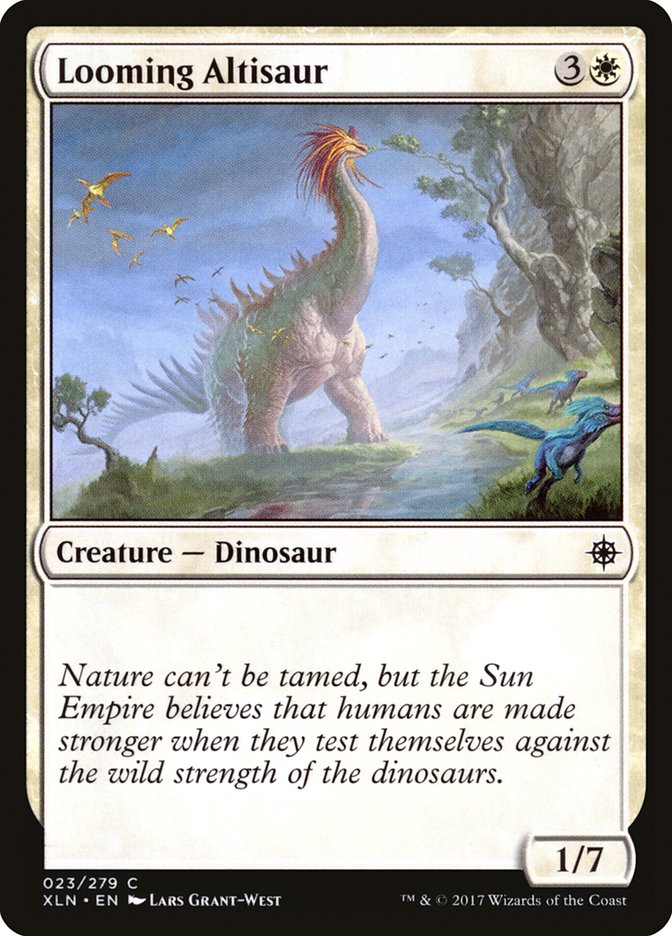 Looming Altisaur [Ixalan] | Total Play