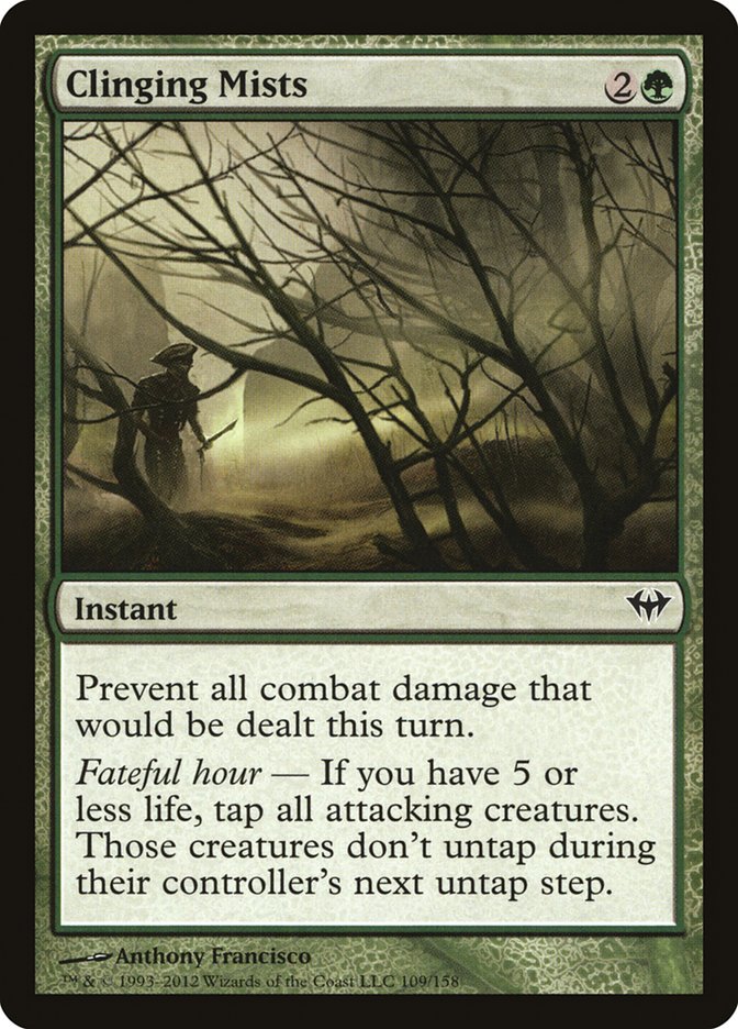Clinging Mists [Dark Ascension] | Total Play