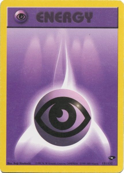 Psychic Energy (131/132) [Gym Challenge Unlimited] | Total Play