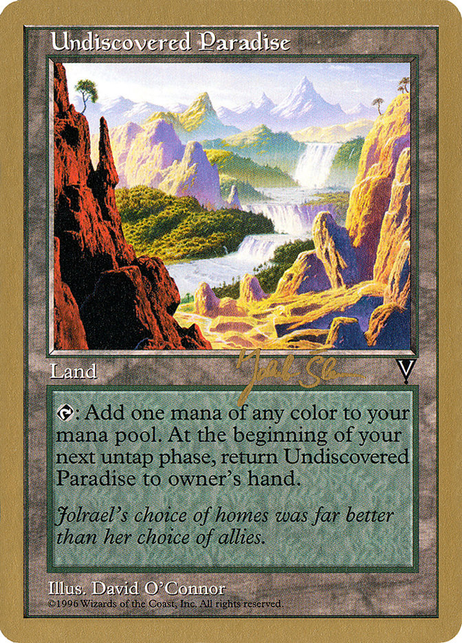 Undiscovered Paradise (Jakub Slemr) [World Championship Decks 1997] | Total Play