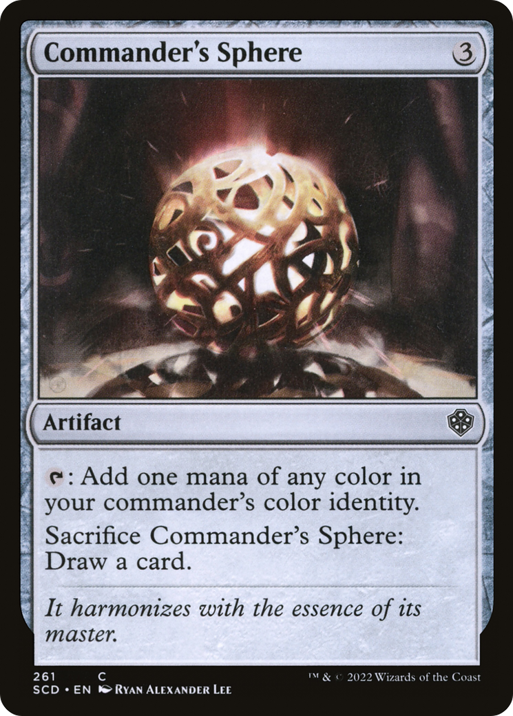 Commander's Sphere [Starter Commander Decks] | Total Play