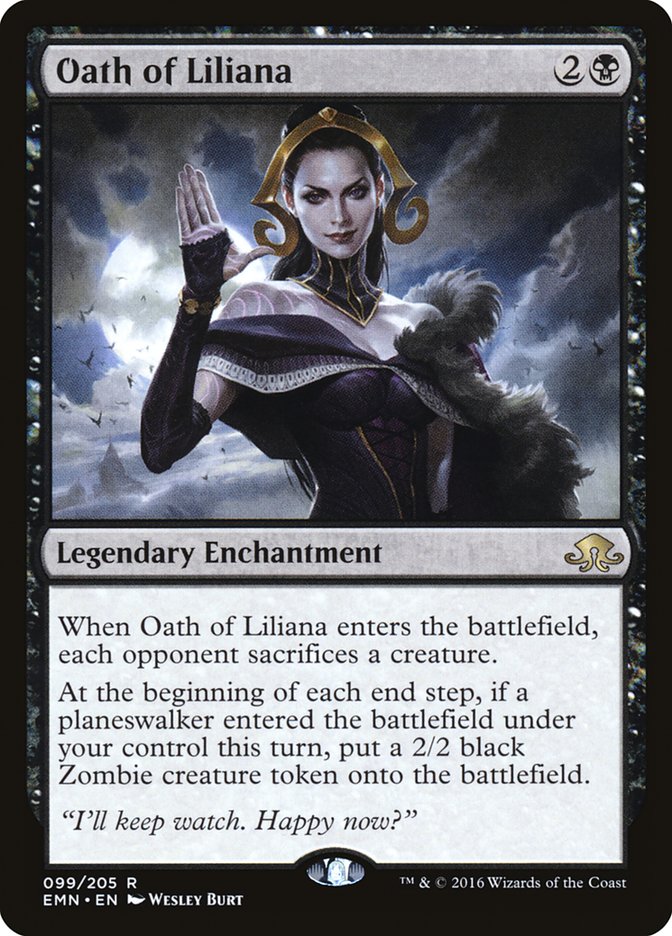 Oath of Liliana [Eldritch Moon] | Total Play