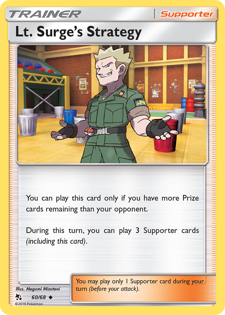 Lt. Surge's Strategy (60/68) [Sun & Moon: Hidden Fates] | Total Play