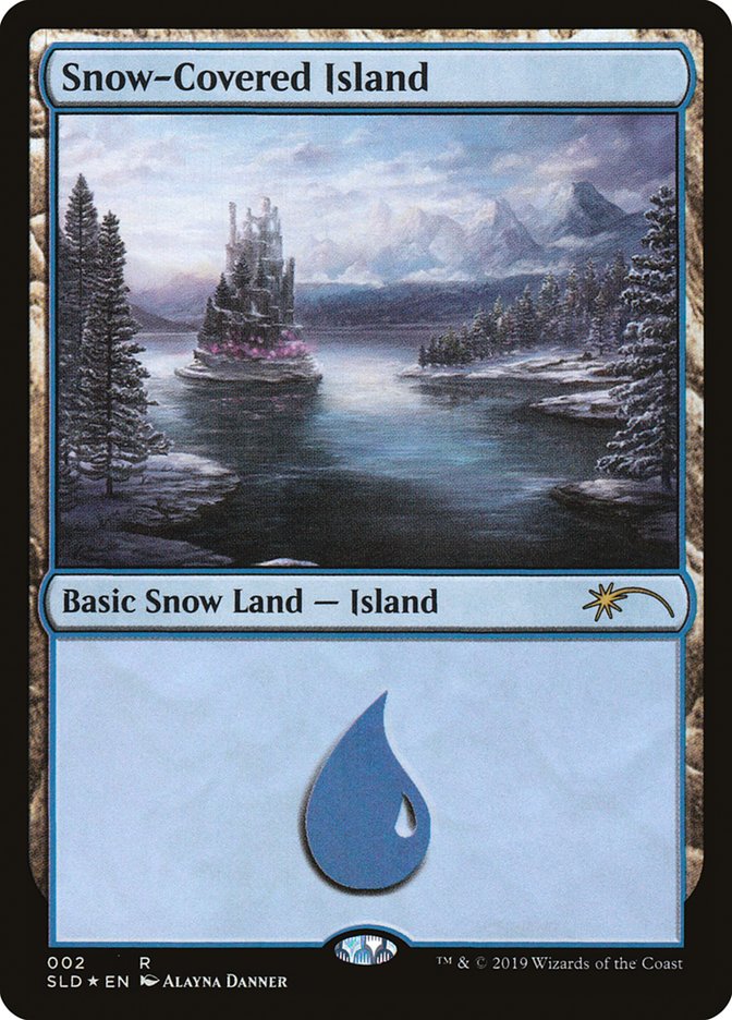 Snow-Covered Island (2) [Secret Lair Drop Series] | Total Play