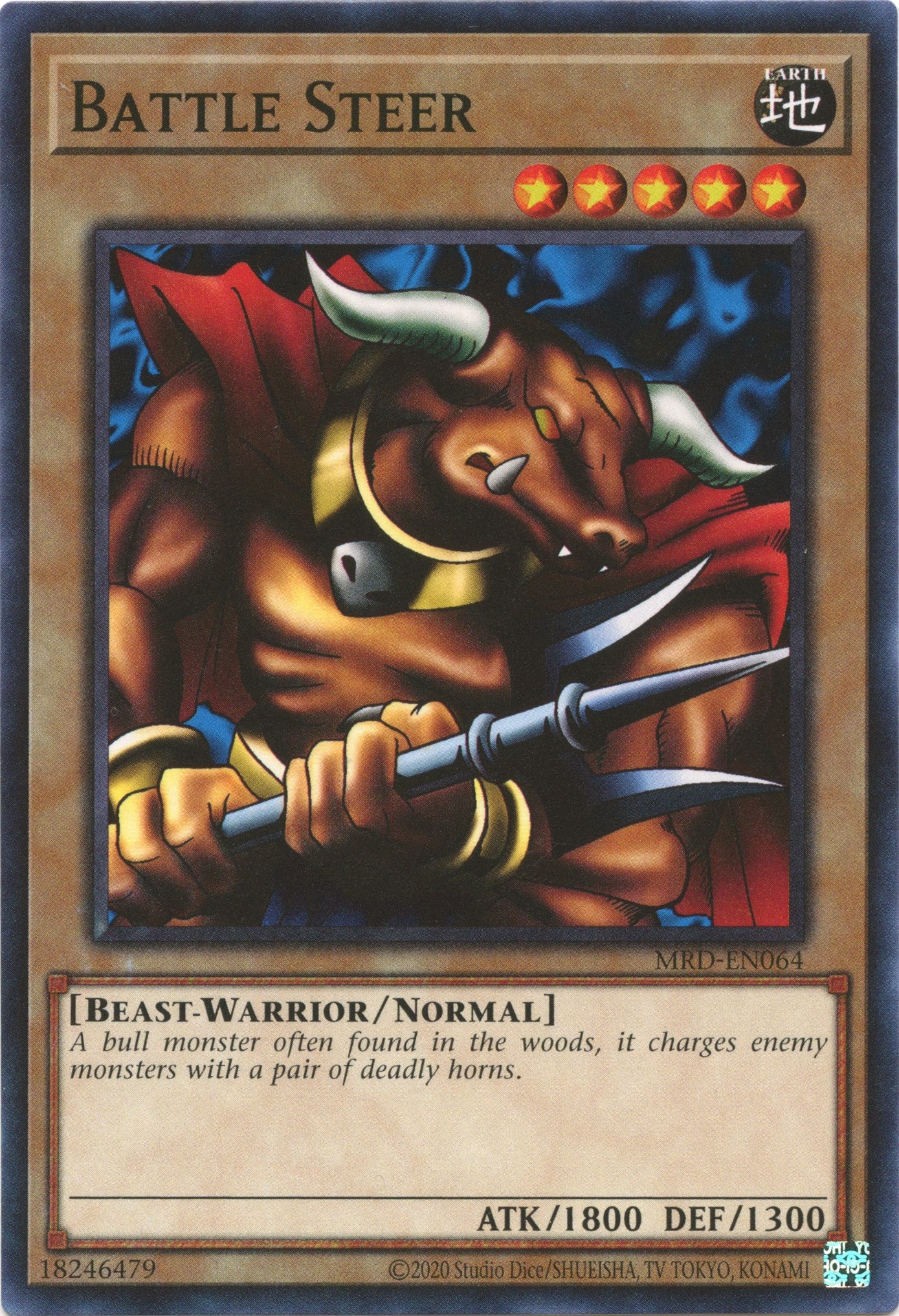 Battle Steer (25th Anniversary) [MRD-EN064] Common | Total Play