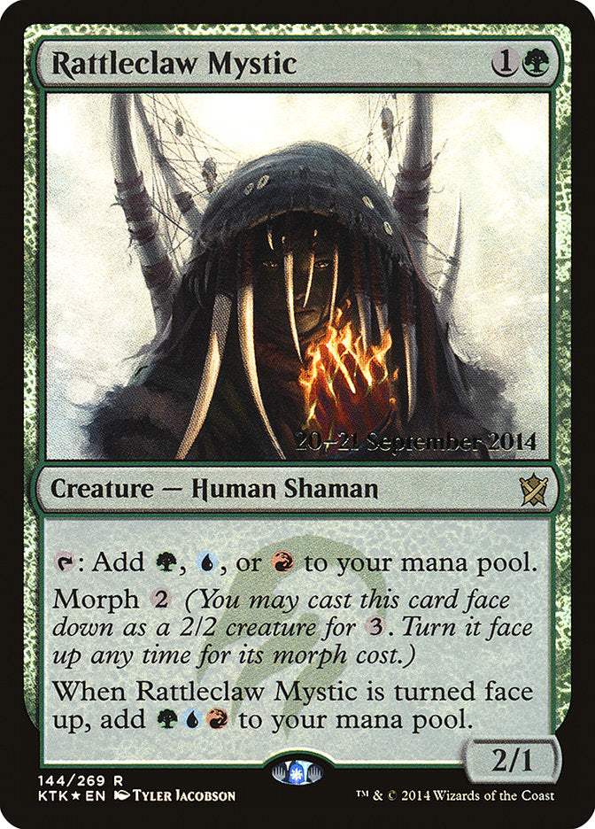 Rattleclaw Mystic [Khans of Tarkir Prerelease Promos] | Total Play