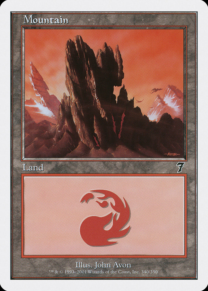 Mountain (340) [Seventh Edition] | Total Play