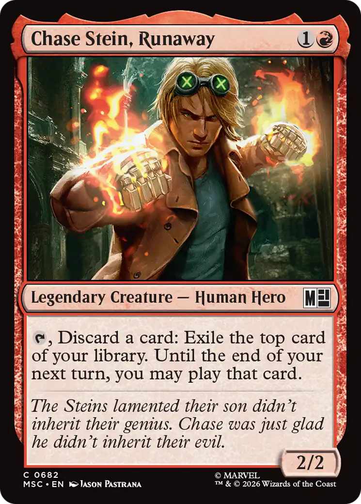 Chase Stein, Runaway [Marvel Super Heroes Commander] | Total Play
