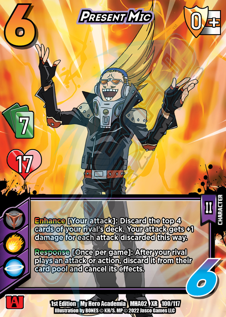 Present Mic [Crimson Rampage XR] | Total Play