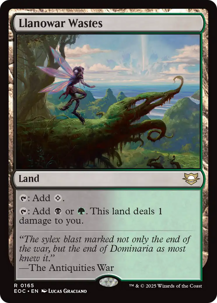 Llanowar Wastes [Edge of Eternities Commander] | Total Play