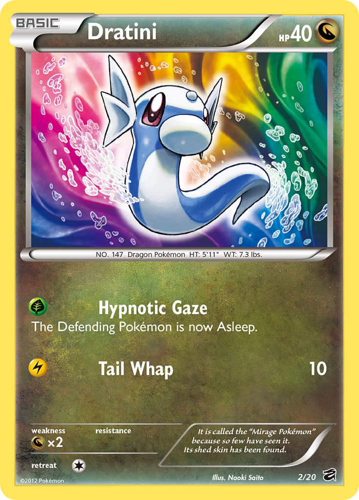 Dratini (2/20) [Black & White: Dragon Vault] | Total Play