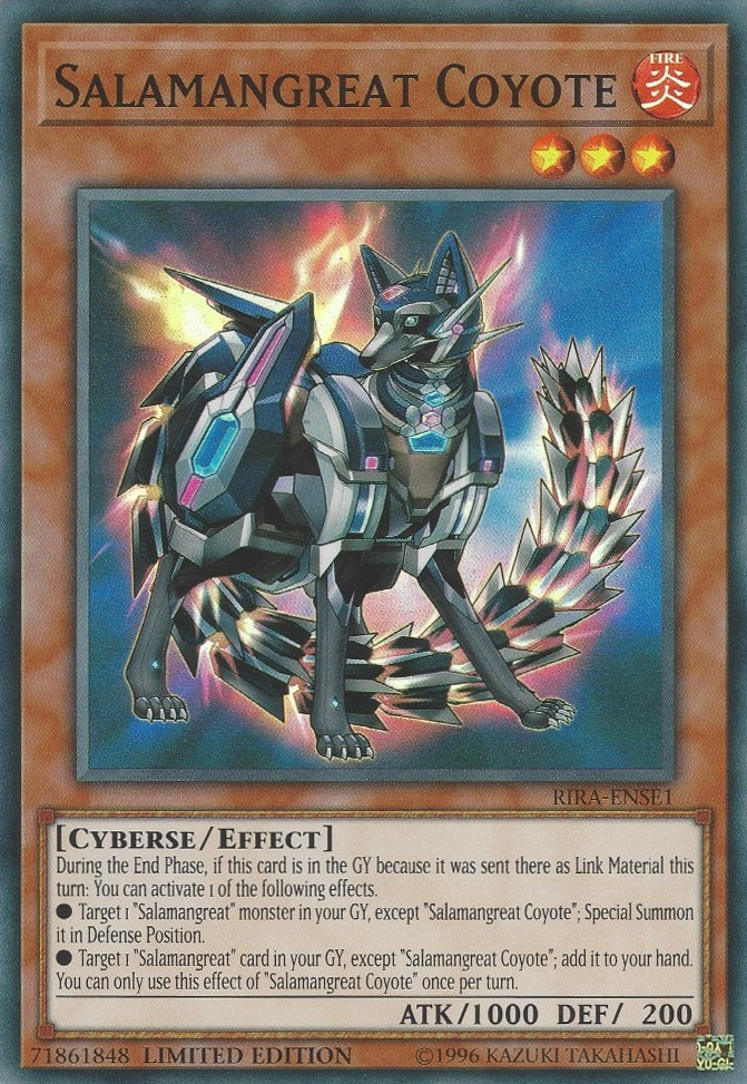 Salamangreat Coyote [RIRA-ENSE1] Super Rare | Total Play