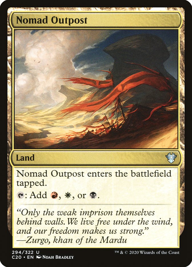 Nomad Outpost [Commander 2020] | Total Play