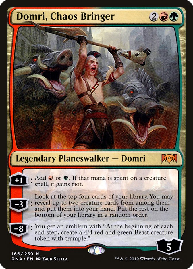 Domri, Chaos Bringer [Ravnica Allegiance] | Total Play