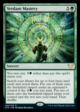 Verdant Mastery [Strixhaven: School of Mages] | Total Play