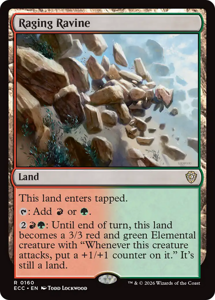 Raging Ravine [Lorwyn Eclipsed Commander] | Total Play