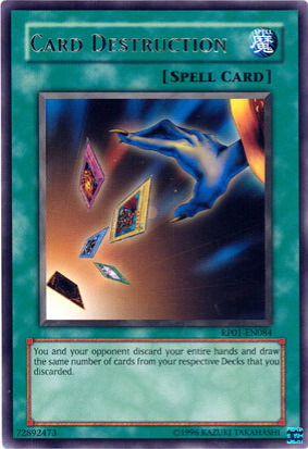 Card Destruction [RP01-EN084] Rare | Total Play