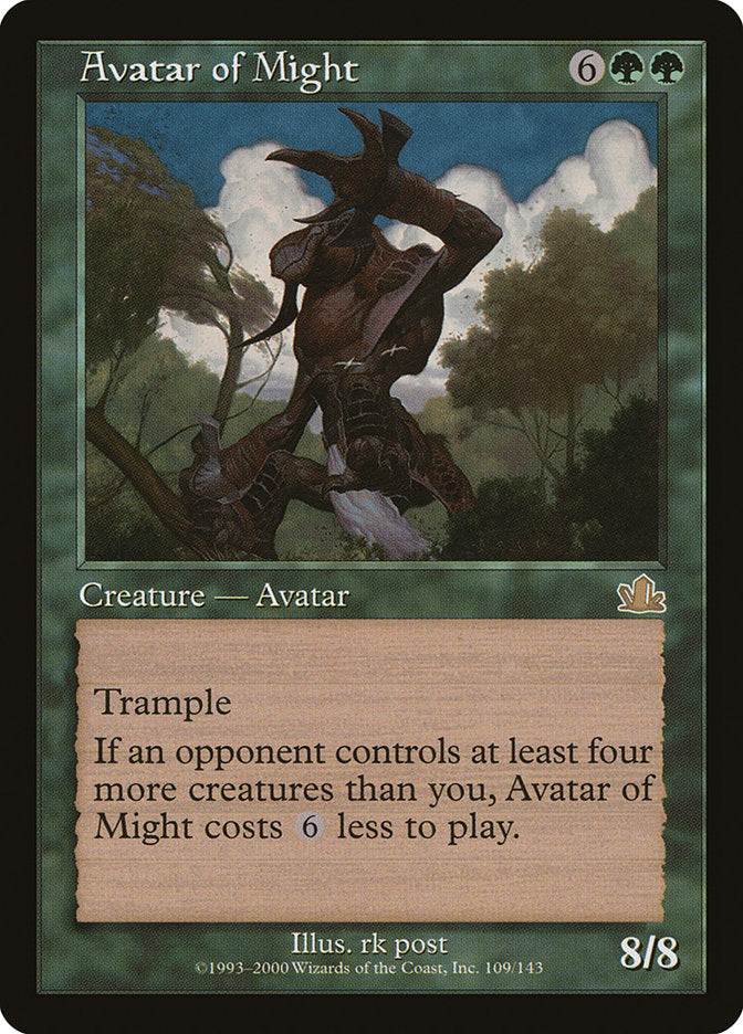 Avatar of Might [Prophecy] | Total Play