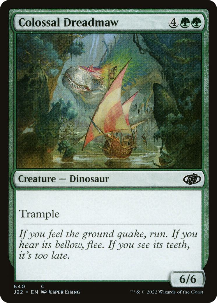 Colossal Dreadmaw [Jumpstart 2022] | Total Play