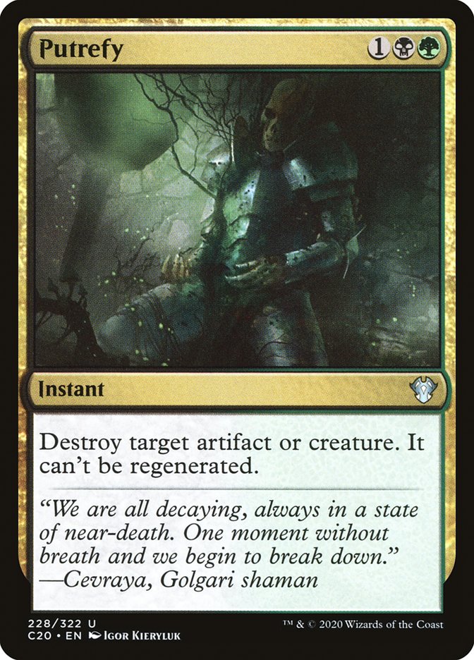 Putrefy [Commander 2020] | Total Play