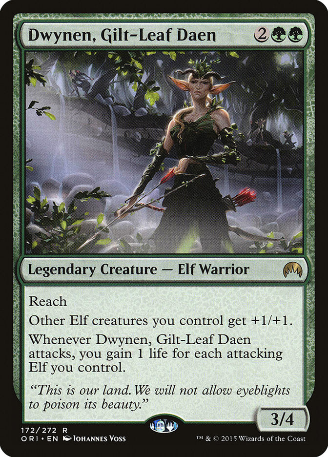 Dwynen, Gilt-Leaf Daen [Magic Origins] | Total Play