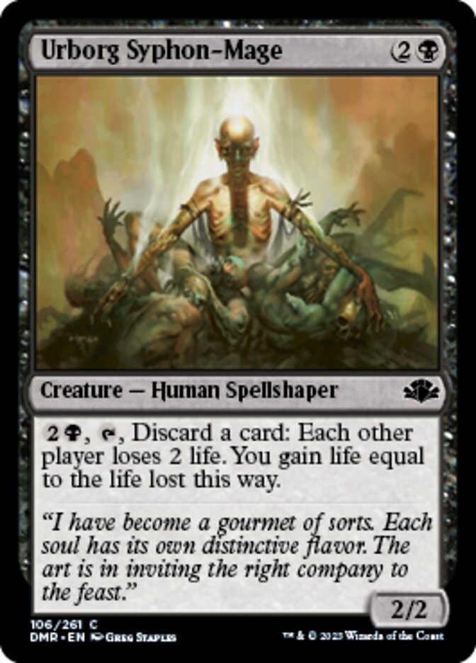 Urborg Syphon-Mage [Dominaria Remastered] | Total Play