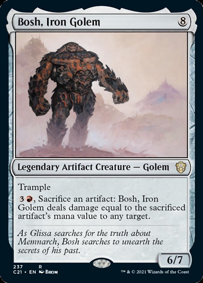 Bosh, Iron Golem [Commander 2021] | Total Play