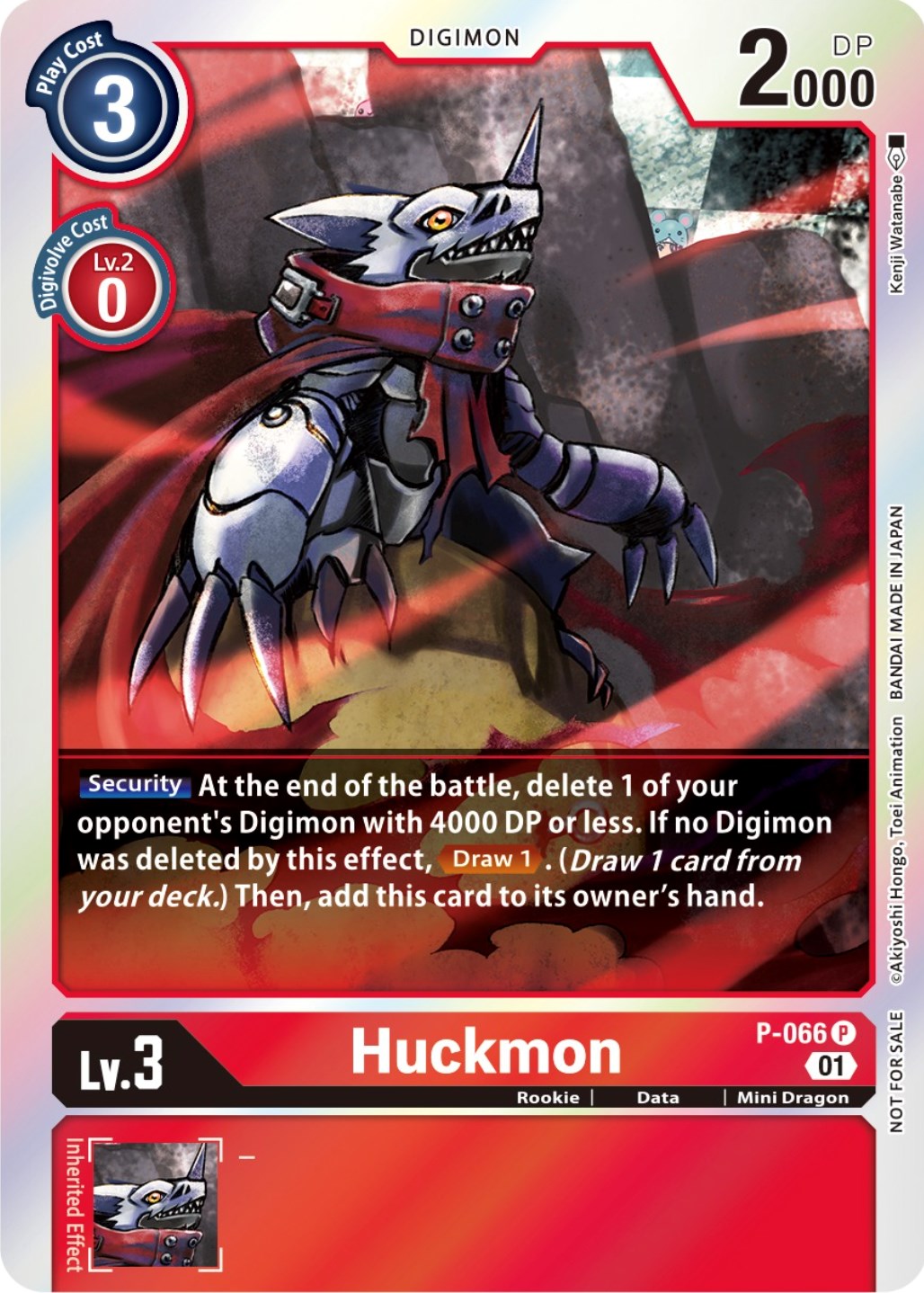Huckmon [P-066] (Limited Card Pack) [Promotional Cards] | Total Play