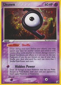 Unown (Z) (Z/28) [EX: Unseen Forces] | Total Play