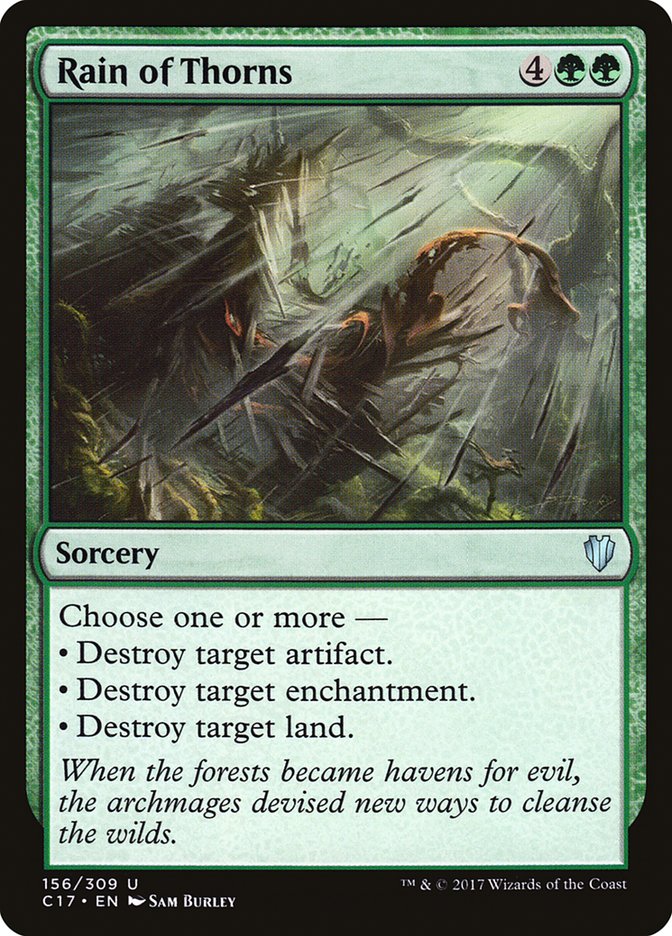 Rain of Thorns [Commander 2017] | Total Play