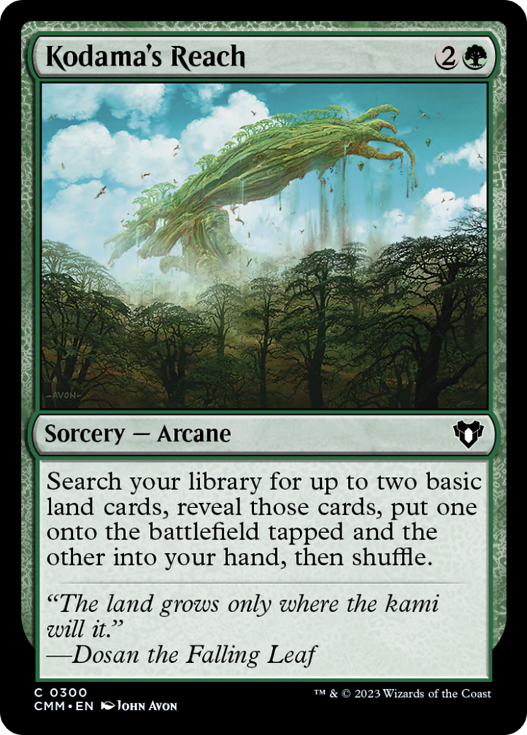 Kodama's Reach [Commander Masters] | Total Play