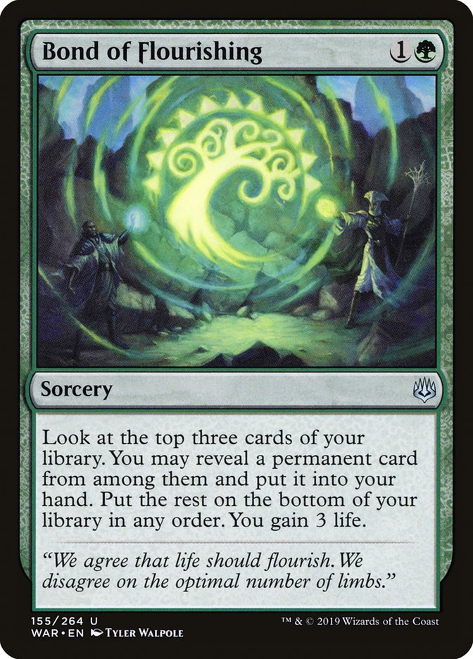 Bond of Flourishing [War of the Spark] | Total Play